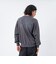 126K7041101　U Vintage Crew Sweat　CHARCOAL　715459-0001