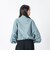 126K3071101　W DRAWSTRING CHECK SHIRT　SAX　717835-0003