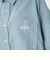 126K3071101　W DRAWSTRING CHECK SHIRT　SAX　717835-0003