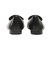 JE-2221　SQUARE FLAT LOAFERS　BLACK　719992-0001