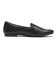 JE-2221　SQUARE FLAT LOAFERS　BLACK　719992-0001
