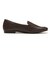 JE-2221　SQUARE FLAT LOAFERS　BROWN DOT　719992-0002