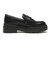 W5084　RUG LOAFER 5.5　BLACK　714569-0001
