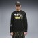 637884　M GRAPHIC SKELETON LONGSLEEVE　01BK　717902-0001