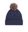 027411　K POM POM MID CROWN BEANIE JR　01NAVY　719885-0001