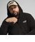 687523　M ESS NO.1 LOGO FULLZIP HOODIE　01BK　717921-0001