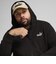 687523　M ESS NO.1 LOGO FULLZIP HOODIE　01BK　717921-0001