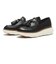 W36400　W ZG REXANNA TASSEL LOAFERS　BLACK LEATHER　720526-0001