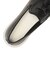 W36400　W ZG REXANNA TASSEL LOAFERS　BLACK LEATHER　720526-0001