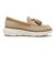 W36401　W ZG REXANNA TASSEL LOAFERS　TUSCAN SAND SDE　720527-0001