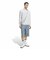 LC5962　U VELOUR LS POLO　*LGH SOLIDGREY　716483-0001