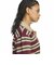 LG4083　W STRIPE KNITTED POLO(ARCH2)　SHADOWRED　716015-0001