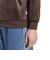LC5961　U VELOUR LS POLO　*DARKBROWN　716482-0001