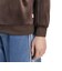 LC5961　U VELOUR LS POLO　*DARKBROWN　716482-0001