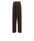 LC5984　U VELOUR PINTUCK PT　*DARKBROWN　716485-0001