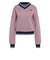 KS7369　W ENGINEER RIB CREW　*MAGI/NIGH/GREY　715703-0001