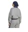 KS7368　W ENGINEER RIB CREW　*MGRY/GRY/NIGHT　715702-0001