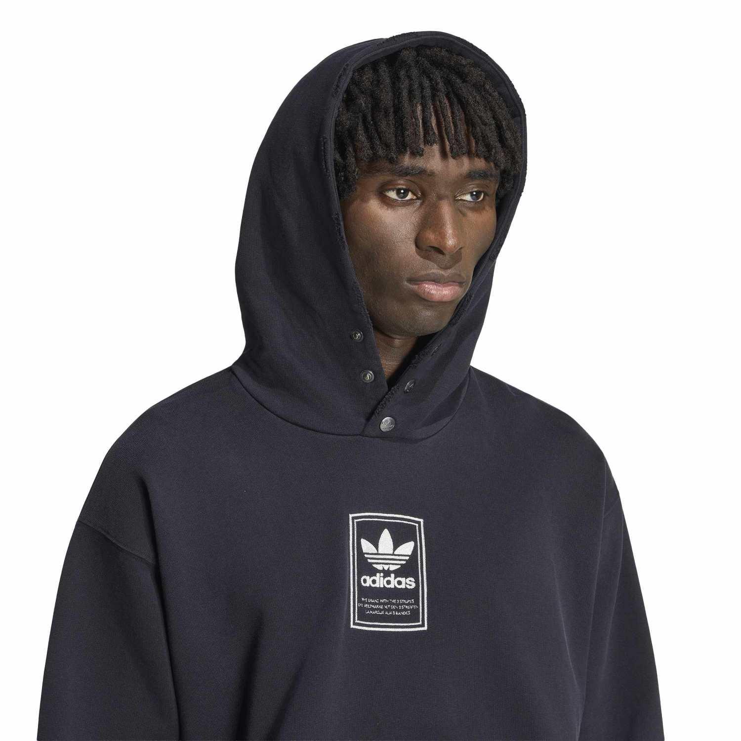 KW4402　U ELEVATED GFX HOODIE　*BLACK　715853-0001