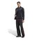 LC5959　U VELOUR LS POLO　*BLACK　716481-0001