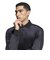 LC5959　U VELOUR LS POLO　*BLACK　716481-0001