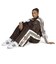 LC5944　W ADIBREAK VELOUR TP　*DARKBROWN　716476-0001