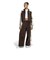 LC5943　W ADIBREAK VELOUR TT　*DARKBROWN　716475-0001