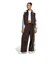 LC5943　W ADIBREAK VELOUR TT　*DARKBROWN　716475-0001
