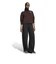IA4444　W ESS KNIT SWEATSHIRT　AURORACOFFEE　716031-0001