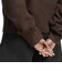 IA4444　W ESS KNIT SWEATSHIRT　AURORACOFFEE　716031-0001