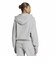 IA4450　W ESS KNIT HOODIE　MGREYHEATHER　716034-0001