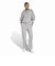 IA4450　W ESS KNIT HOODIE　MGREYHEATHER　716034-0001