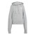 IA4450　W ESS KNIT HOODIE　MGREYHEATHER　716034-0001