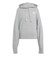 IA4450　W ESS KNIT HOODIE　MGREYHEATHER　716034-0001