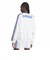 KR7013　W GARMENT WASHED GRAPHIC CREW　WHT/WHT　716411-0001