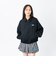 126K3090701　W EMBROIDERY ZIP BLOUSON　BLACK　717834-0001