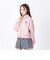 126K3090701　W EMBROIDERY ZIP BLOUSON　DUSTY PINK　717834-0003