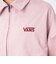 126K3090701　W EMBROIDERY ZIP BLOUSON　DUSTY PINK　717834-0003