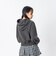 126K3030601　W LACE FABRIC LOGO H SWT　BLACK　717833-0002