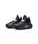 KIM6737　225-25(H)FLEX RUNNER 4 SE (GS)　001BLK/M GOLD　704366-0001