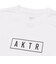 524-005005　BASIC AKTR LOGO L/S SPORTS TEE　WHITE　715181-0001