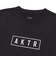 524-005005　BASIC AKTR LOGO L/S SPORTS TEE　BLACK　715181-0002