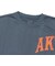 226-021005　F.A. ARCHED LOGO SP TEE　SLATE BLUE　715182-0001