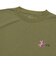 226-043005　TIDELINE PHOTO T/C LOOSE TEE　OLIVE　715172-0002