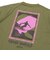 226-043005　TIDELINE PHOTO T/C LOOSE TEE　OLIVE　715172-0002