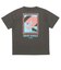 226-043005　TIDELINE PHOTO T/C LOOSE TEE　CHARCOAL　715172-0001