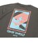 226-043005　TIDELINE PHOTO T/C LOOSE TEE　CHARCOAL　715172-0001