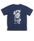225-029005　FREEDOM GRAPHIC LOOSE FIT TEE　NAVY　705368-0002