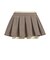KU0502　W WOVEN SKIRT(ORI PREP)　TRACEBROWN　715805-0001