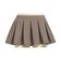 KU0502　W WOVEN SKIRT(ORI PREP)　TRACEBROWN　715805-0001