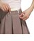 KU0502　W WOVEN SKIRT(ORI PREP)　TRACEBROWN　715805-0001